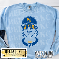 Kansas City Baseball #7 Bobby Jr. Tee or Sweatshirt