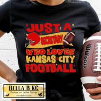 KC Football SECRETARY who Loves Football Tee or Sweatshirt