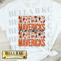 Kansas City Hockey Leopard Mavericks Repeat Tee or Sweatshirt