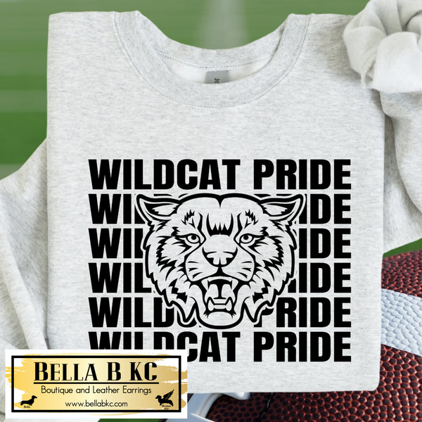 Wildcat Pride Repeat - Tee or Sweatshirt