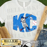 Kansas City Baseball KC Player Tee or Sweatshirt