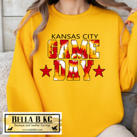 KC Football Tie Dye Game Day Tee or Sweatshirt