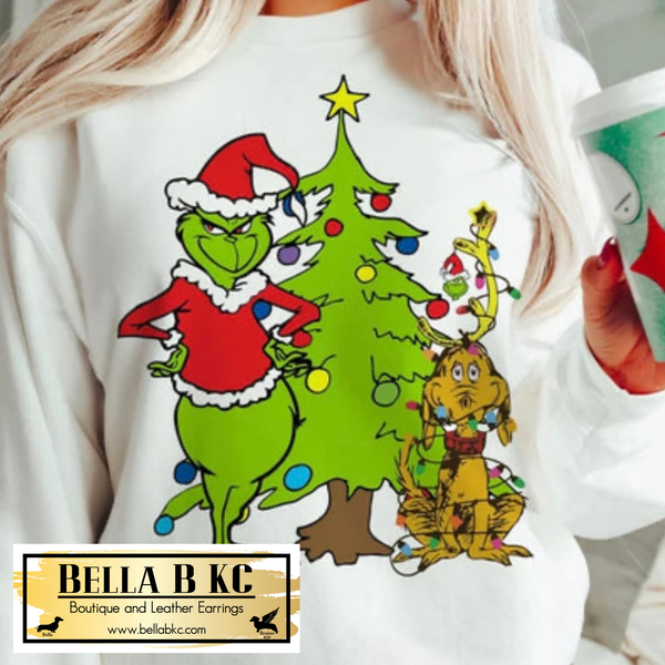 Christmas - G Man and Dog Tee or Sweatshirt