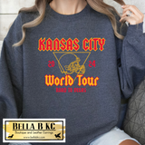 Kansas City Football World Tour Road to Vegas Tee or Sweatshirt