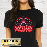 Valentine - XOXO Rainbow Tee or Sweatshirt