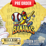 **PREORDER ONLY 1 WEEK TAT** Bananas Baseball Tee or Sweatshirt