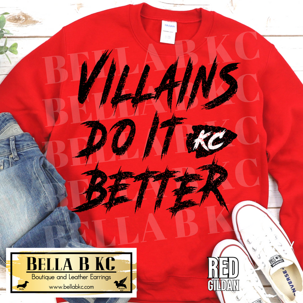 Kingdom - Villains Do it Better Tee or Sweatshirt