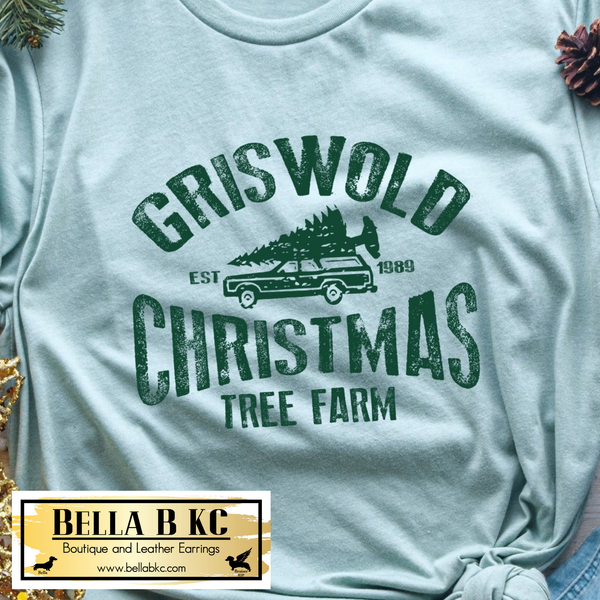 Christmas - Gris Christmas Tree Farm Tee or Sweatshirt