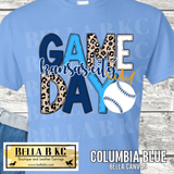 Kansas City Baseball Leopard Game Day Tee or Sweatshirt