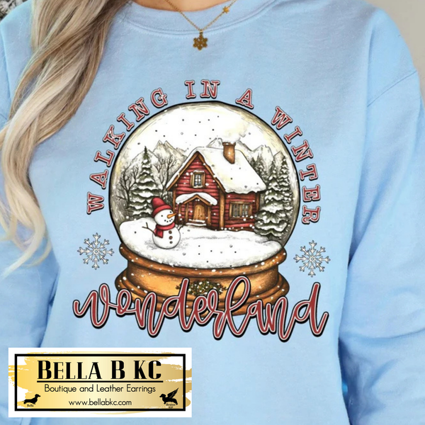 Winter - Walking In a Winter Wonderland Tee or Sweatshirt