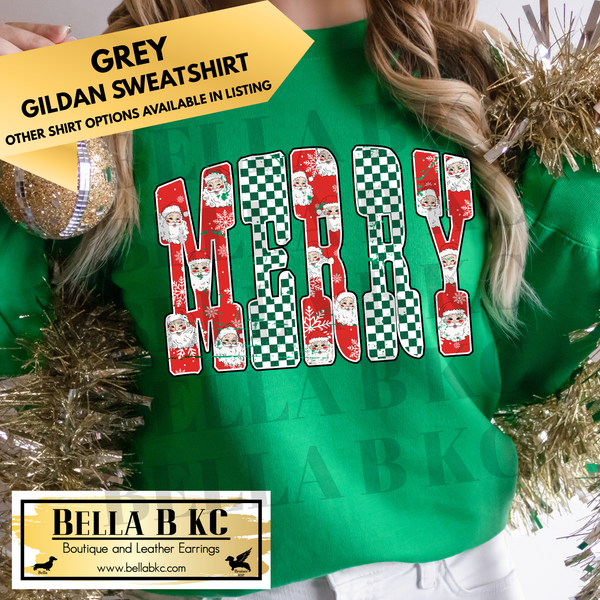 Christmas - Merry - Multiple Shirt Options