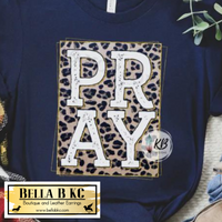 Faith - Pray Leopard Tee or Sweatshirt