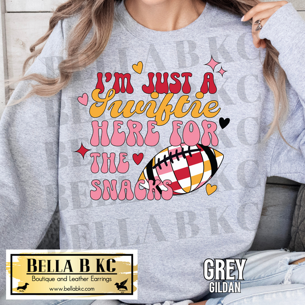 Kingdom - I'm Just a Swiftie Here For the Snacks Tee or Sweatshirt