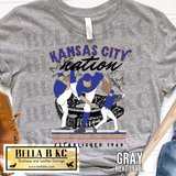 Kansas City Baseball KC Nation Players Tee or Sweatshirt