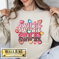 Valentine - Swiftie Hearts Tee or Sweatshirt