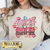 Valentine - Swiftie Hearts Tee or Sweatshirt