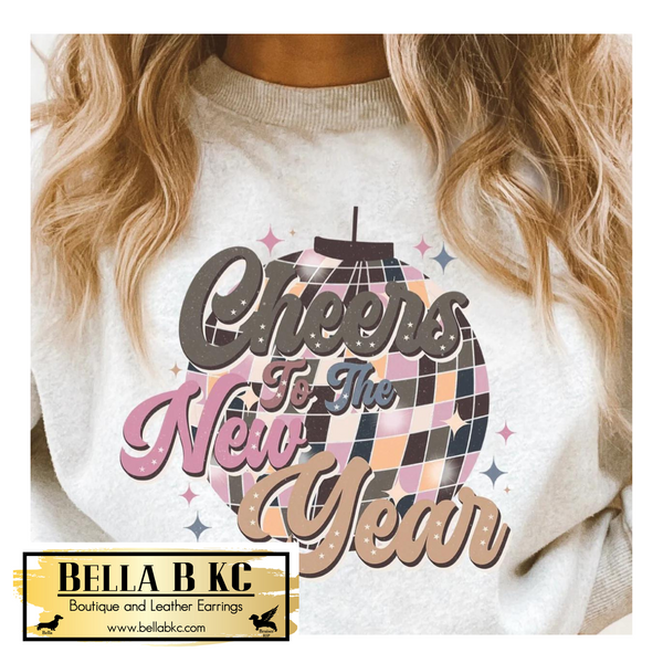New Year's Eve - Cheers to the New Year Tee or Sweatshirt