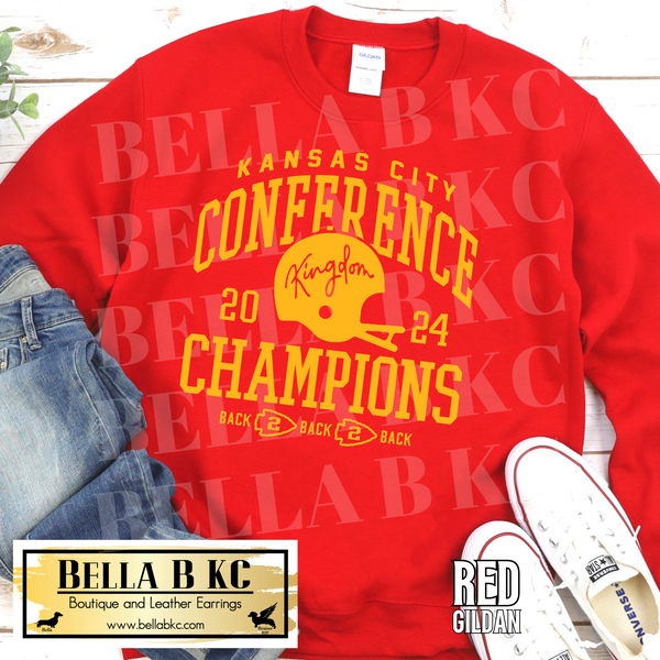 Kingdom - Conference Champs Back 2 Back 2 Back Tee or Sweatshirt