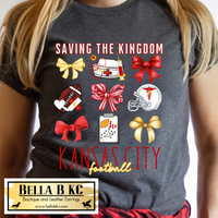 KC Football NURSE Saving the Kingdom Tee or Sweatshirt