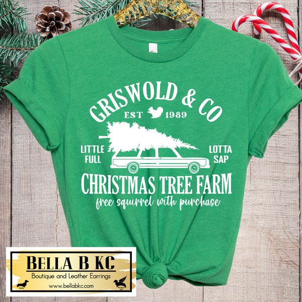 Christmas - Gris Christmas Tree Farm Lotta Sap Tee or Sweatshirt