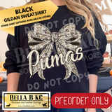 **PREORDER ONLY** Pumas Camo Coquette Bow - Tee or Sweatshirt - 1 Week Turn Around from Date of Order