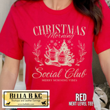 Christmas - Christmas Morning Social Club Tee or Sweatshirt