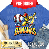 **PREORDER ONLY 1 WEEK TAT** Bananas Baseball Tee or Sweatshirt