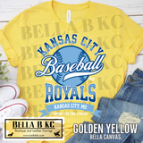 Kansas City Baseball - Swing for the Fences Tee or Sweatshirt