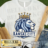 Kansas City Baseball - Lion Royalty Tee or Sweatshirt