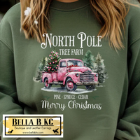 Christmas - North Pole Tree Farm Tee or Sweatshirt