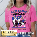 Kansas City Baseball KC Nation Players Tee or Sweatshirt