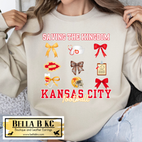 KC Football NURSE Saving the Kingdom V2 Tee or Sweatshirt