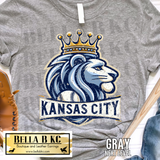 Kansas City Baseball - Lion Royalty Tee or Sweatshirt