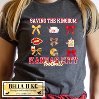 KC Football NURSE Saving the Kingdom V2 Tee or Sweatshirt