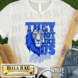 Kansas City Baseball - They Not Like Us Lion Tee or Sweatshirt