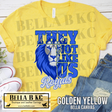 Kansas City Baseball - They Not Like Us Lion Tee or Sweatshirt