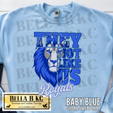 Kansas City Baseball - They Not Like Us Lion Tee or Sweatshirt