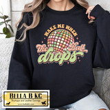 New Year - Wake Me When the Ball Drops Retro Tee or Sweatshirt