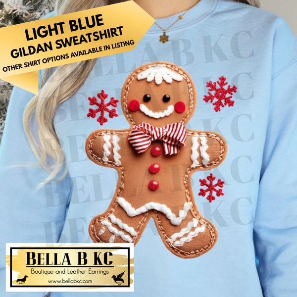 Christmas - Gingerbread Man - Multiple Shirt Options