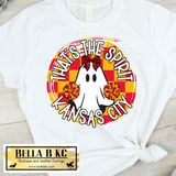 KC Football Halloween That's the Spirit Tee or Sweatshirt