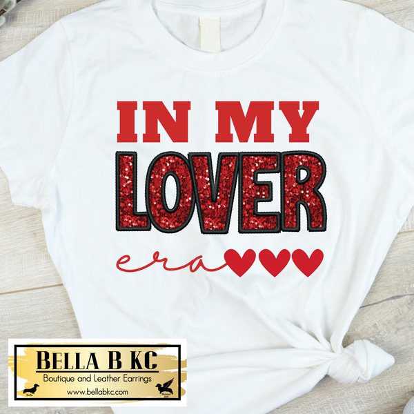 Valentine - In My Lover Era FAUX Glitter Tee or Sweatshirt