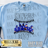 Kansas City Baseball Players Tee or Sweatshirt