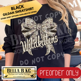 **PREORDER ONLY** Wildkittens Camo Coquette Bow - Tee or Sweatshirt - 1 Week Turn Around from Date of Order