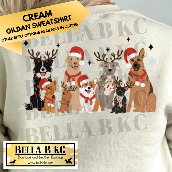 Christmas - Dogs - Multiple Shirt Options