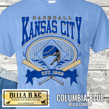 Kansas City Baseball Vintage Tee or Sweatshirt