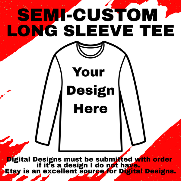 Custom Unisex Long Sleeve Shirt