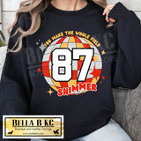 Kansas City Football 87 You Make the Whole Field Shimmer Tee or Sweatshirt