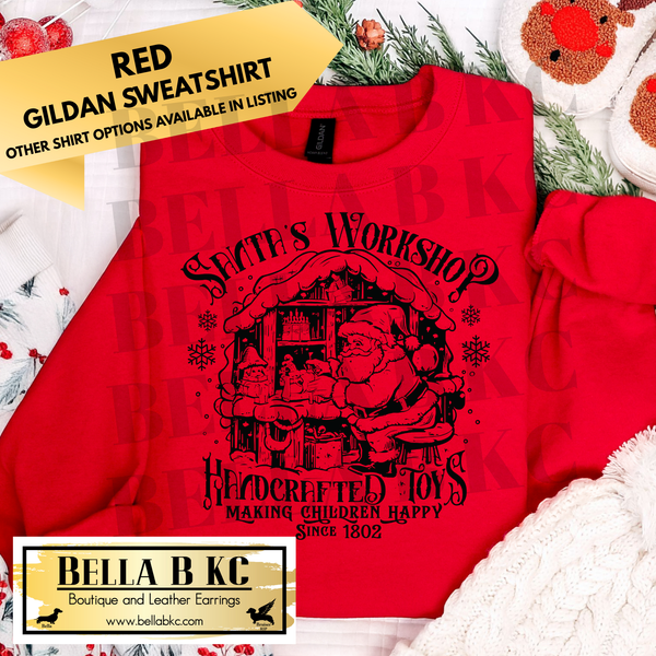 Christmas - Santa's Workshop - Multiple Shirt Options