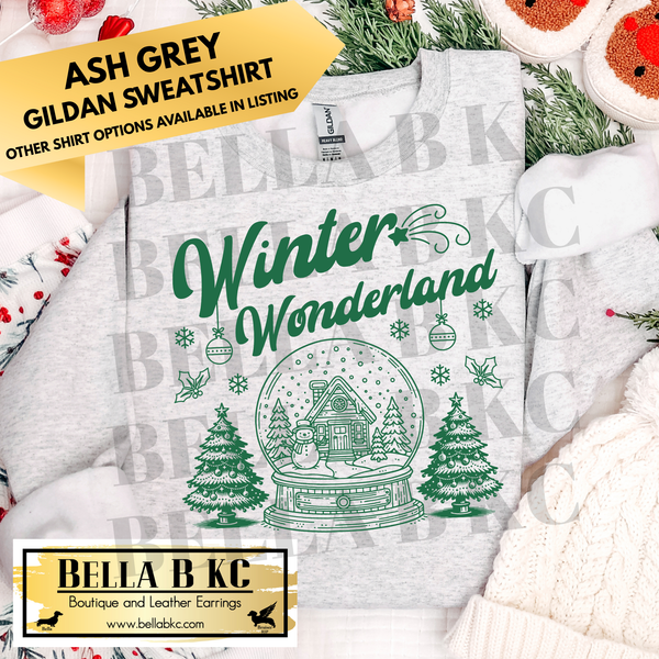 Christmas - Winter Wonderland Snow Globe - Multiple Shirt Options