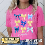 Kansas City Baseball KC Coquette Bows Tee or Sweatshirt